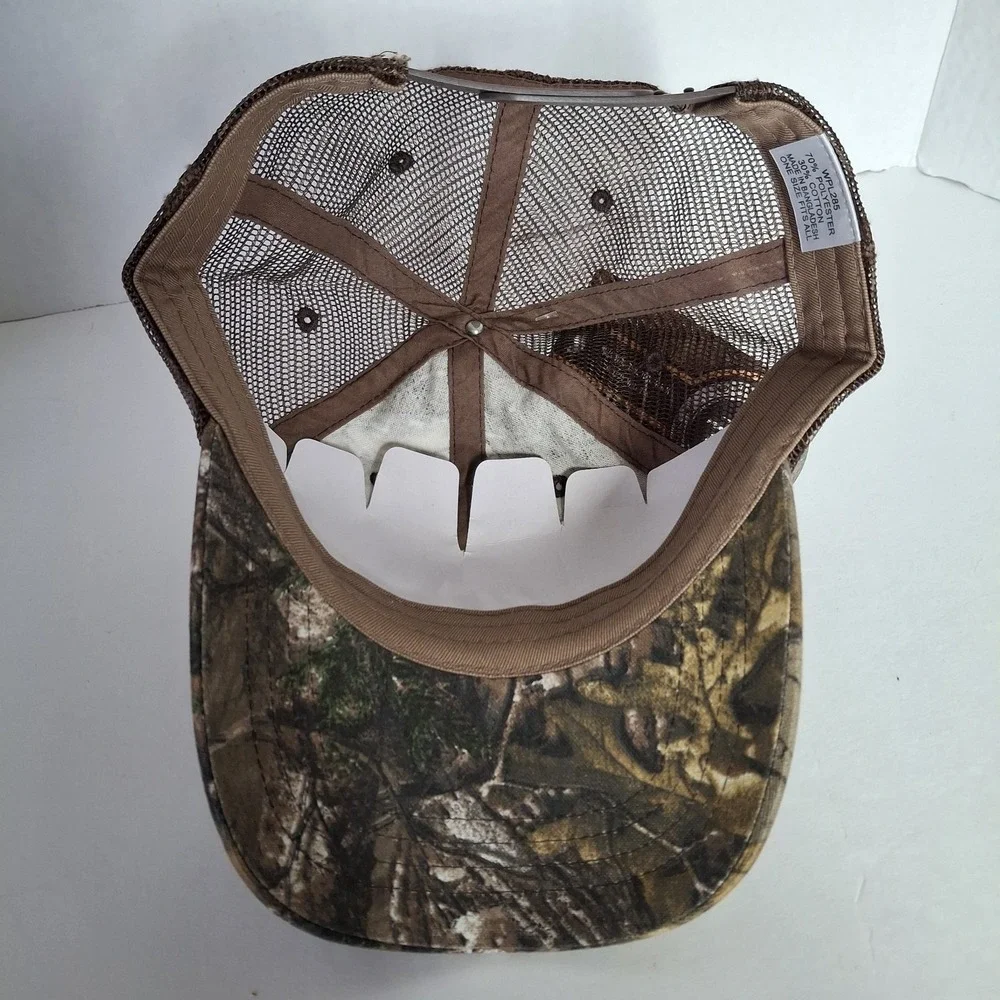 Pennington‎ Realtree Cap Hat Camo Mesh Trucker New One Size